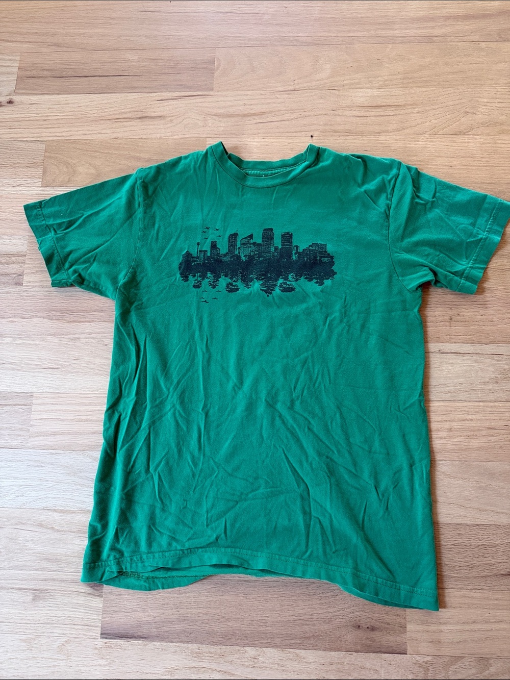 Threadless “Stone Jungle” Graphic Crewneck Tee